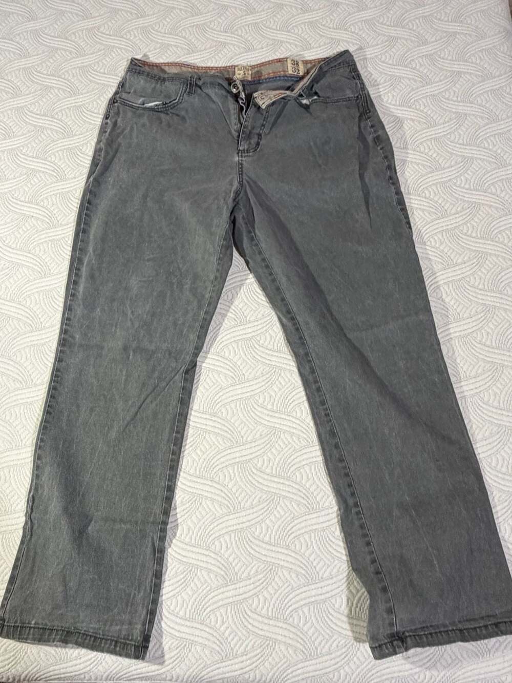 RedHead Brand Co. Men's Faded Black Straight Leg Jeans Size 38x32
